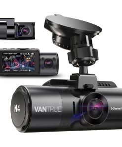 VANTRUE N4 3-Kanałowa Kamera Samochodowa 4K przednia tylna wewnętrzna