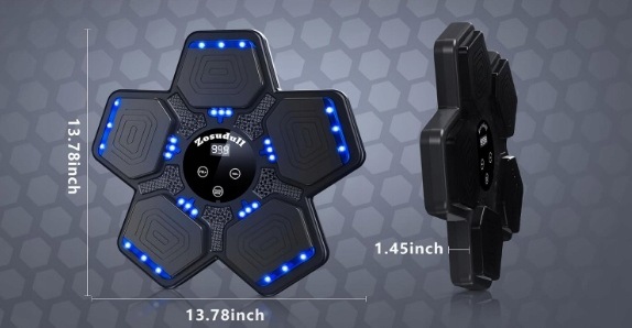 Music Boxing Machine Inteligentna Maszyna Bokserska LED Bluetooth