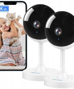 Kamera WiFi 2szt Owltron 1080P Wewnętrzna Z Wykrywaniem Ruchu