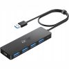 Acer USB Hub 3.0 Ultrasmukły Adapter 4 Porty Zasilany USB-C