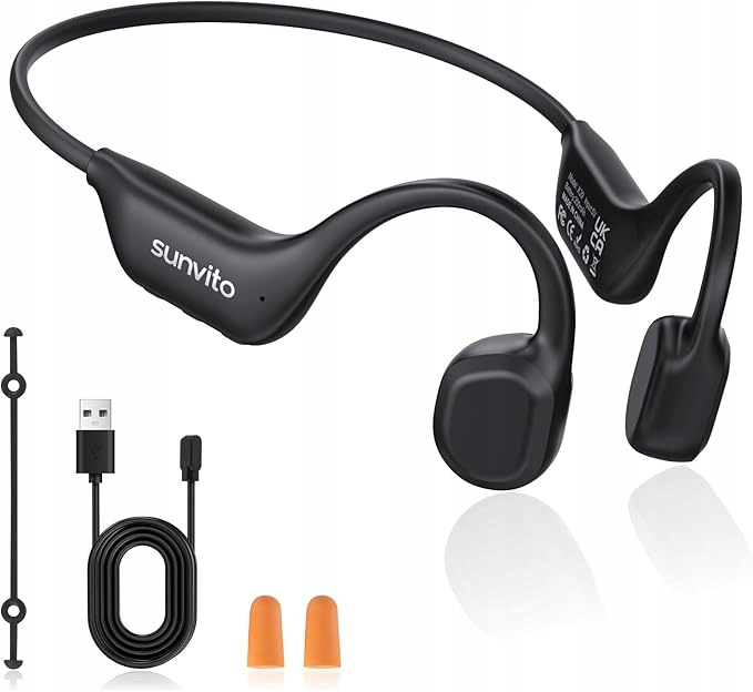 Słuchawki Kostne Bluetooth 6.0 Open Ear IPX6 10h - obrazek 8